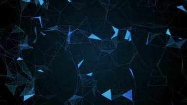 Bağlantı yapısı, 3d canlandırma soyut arkaplan