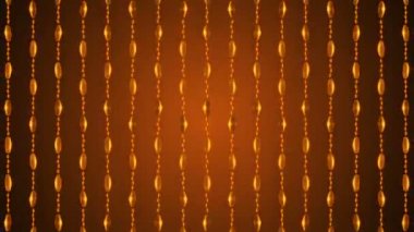 Altın arka plan yansıtıcı Parlatıcı hafif parçacıklar