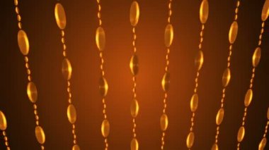 Altın arka plan yansıtıcı Parlatıcı hafif parçacıklar