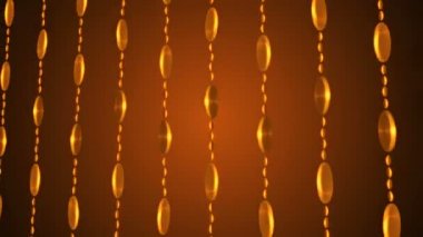 Altın arka plan yansıtıcı Parlatıcı hafif parçacıklar