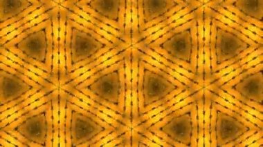 Altın ışık kaleida arka plan
