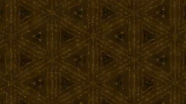 Altın ışık kaleida arka plan