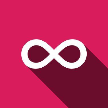 Uzun gölge sonsuzluk simgesiyle