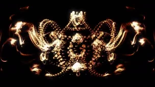 Résumé agitant fond d'animation 