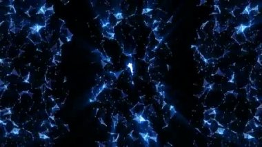 soyut swirls Parlatıcı üçgen hareketli arka plan