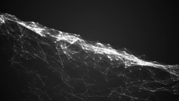 抽象的几何瀑布背景 — 图库视频影像
