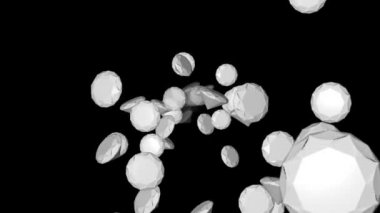 Düşen elmas, güzel arka plan