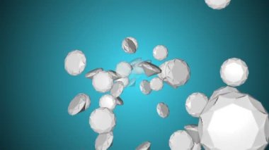 Düşen elmas, güzel arka plan