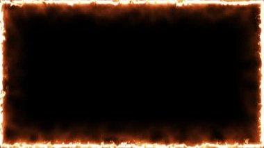 Animasyon yangın çerçeve