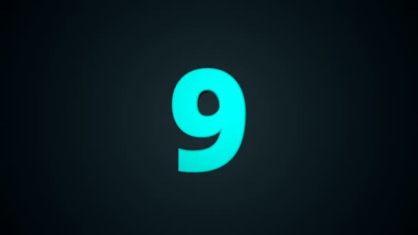 Compte à rebours animation de 10 à 0 