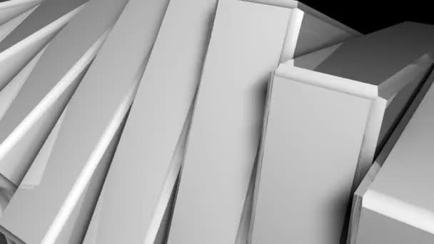 Fond abstrait des boîtes en acier de rotation 