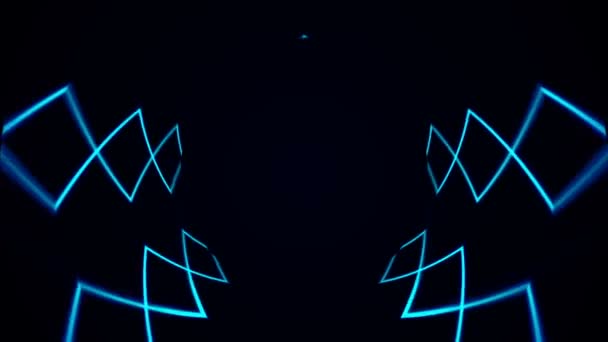 Abstrated VJ Lines — стоковое видео