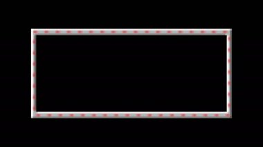 Basit yanıp sönen Pano çerçeve