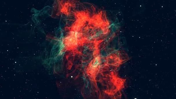 銀河の天の川のアニメーション — ストック動画