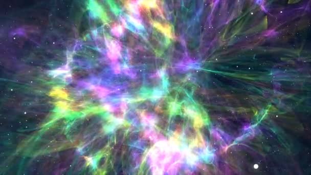 銀河の天の川のアニメーション — ストック動画