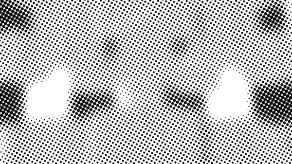 Hälften ton av många prickar, datorgenererad abstrakt bakgrund, 3D render bakgrund med optisk illusion effekt — Stockfoto