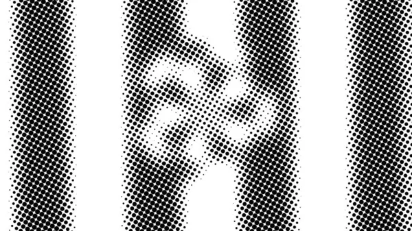Pół tonu wielu kropek, generowane komputerowo abstrakcyjne tło, tło renderowania 3D z optycznym efektem iluzji — Zdjęcie stockowe