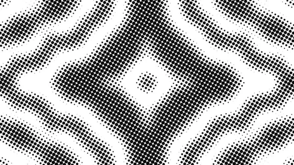 Half tone of many dots, computer generated abstract background, 3D render backdrop with optical illusion effect — Stock Photo, Image