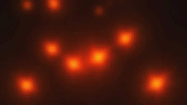 Odaklanamayan el fenerleriyle karanlık arkaplan oluşturuluyor. Bilgisayar rastgele ışık patlamaları yarattı — Stok fotoğraf