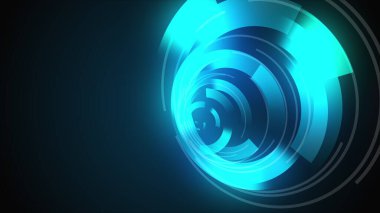 Bilgisayar, teknolojik arayüzler için dijital fütüristik HUD üretti. Ekran koruyucu için Baş Görüntü elemanlarının 3d görüntülenmesi. Web arkaplanı