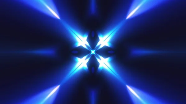 Fondo de luz fractal abstracto. Fondo de representación 3D digital — Foto de Stock