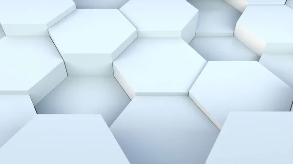 3d rendering of honeycomb background. Computer generated abstract design. — Stock Photo, Image