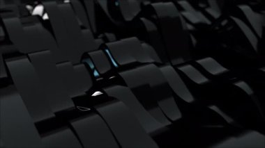 Siyah dalgalı çizgiler