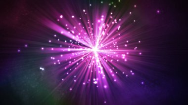 Mnay parlak ışık, bu büyük fırtına konsepti, 3D oluşturulmuş bilgisayar oluşturma arkaplanı