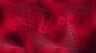 Birçok akışkan küçük parçacık uzayda, soyut arkaplan, modern bilgisayar tarafından oluşturulan 3d oluşturulmuş arkaplan