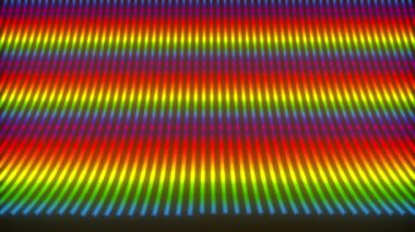 Eğik neon çizgileri