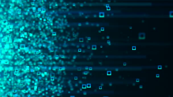 Fond numérique avec particules de course