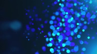 Yuvarlak bulanık parçacıkların girdabı soyut arkaplan