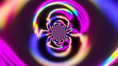 Parlak soyut uzay tüneli arkaplanı.