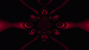 Bulanık fraktal geometrik iz sürücüsü soyut arkaplan.