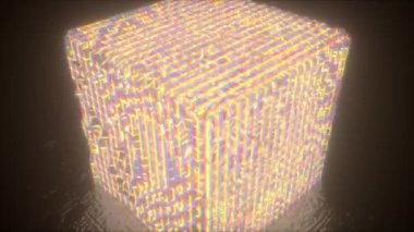 Holografik teknoloji küpü