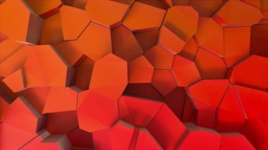 Çatlamış çokgenler yüzeyinin soyut arkaplanı.