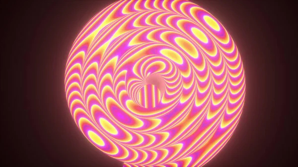 Avvolgimento forma geometrica a spirale. — Foto Stock