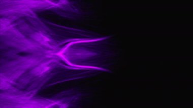 Rüzgarda renkli parçacıkların olduğu soyut bir arkaplan. Dijital arkaplan