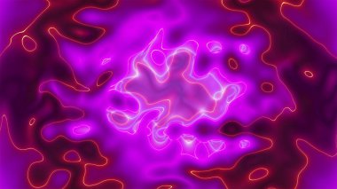 Kıvrılan dalgalarla soyut arkaplan