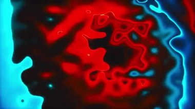 Kıvrılan dalgalarla soyut arkaplan