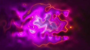 Kıvrılan dalgalarla soyut arkaplan