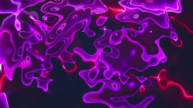 Kıvrılan dalgalarla soyut arkaplan