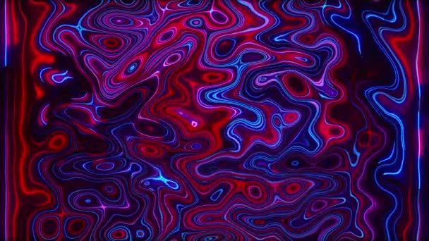 Abstract background with wriggling waves — Stock Video