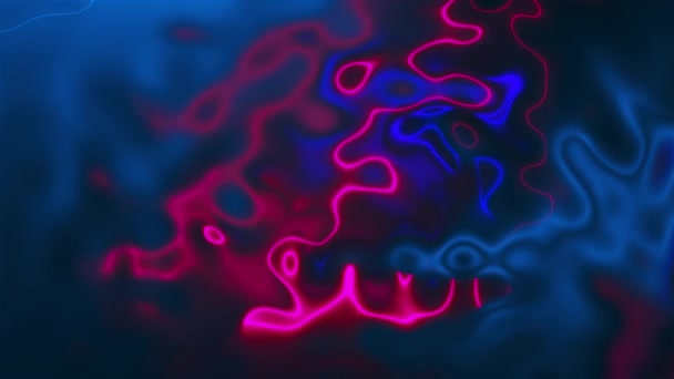 Abstract background with wriggling waves — Stock Video