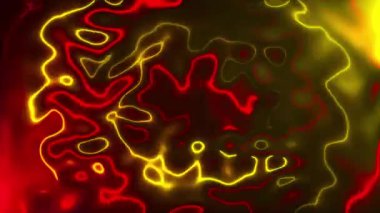 Kıvrılan dalgalarla soyut arkaplan