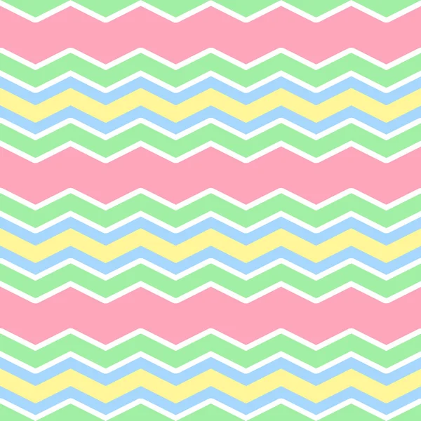 pastel renkler zig zag seamless modeli