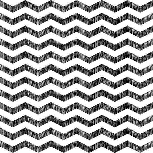 Doku soyut zig zag seamless modeli el ile çizilmiş