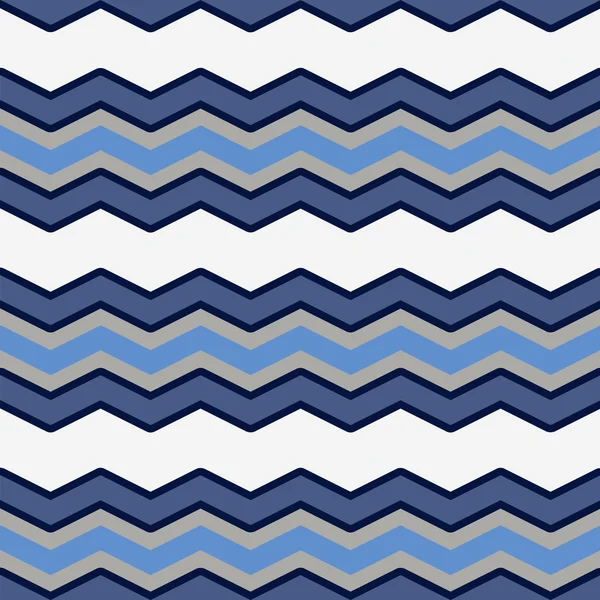 Deniz renkli zig zag seamless modeli