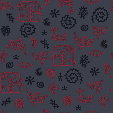 Resim Stili model, karanlık mağaranın renkleri, tekstil, arka plan, duvar kağıdı ve kağıt sarma için sorunsuz doku kaya