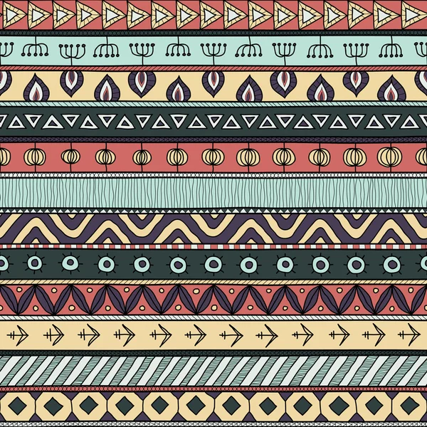 Kabile çok renkli seamless modeli, Hint ya da Afrika etnik patchwork stili